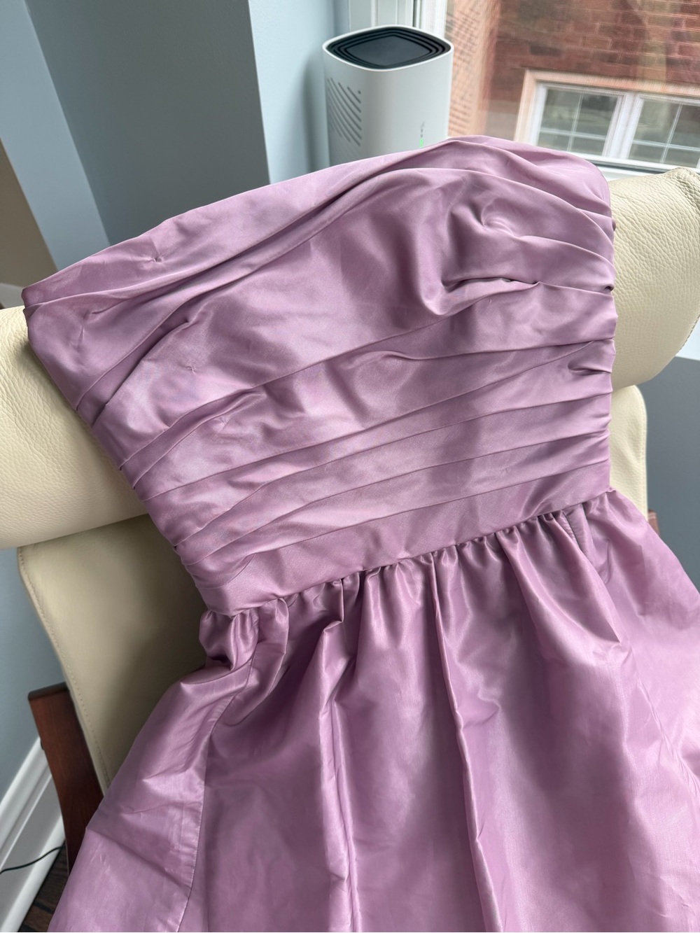 Victor Costa 70s Strapless Taffeta Evening Gown - Picture 11 of 16